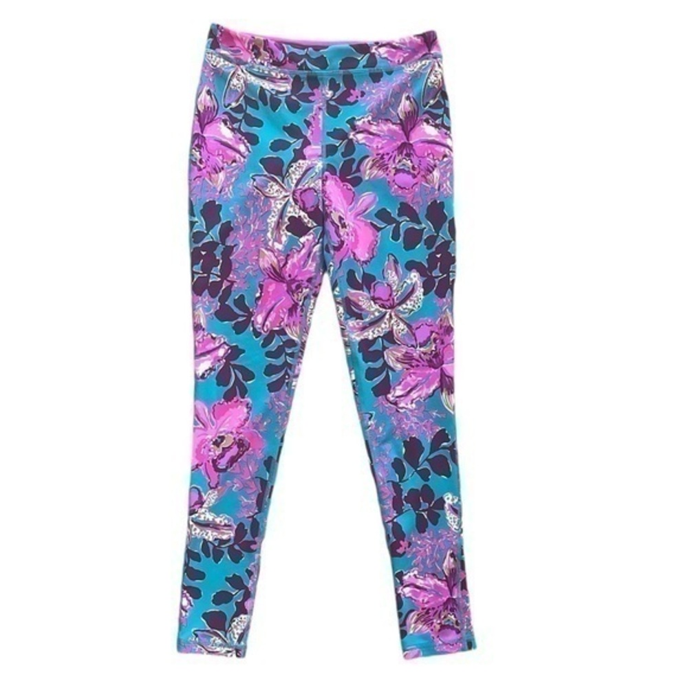 Lilly Pulitzer Girls Luxletic Leggings size XL 12-14